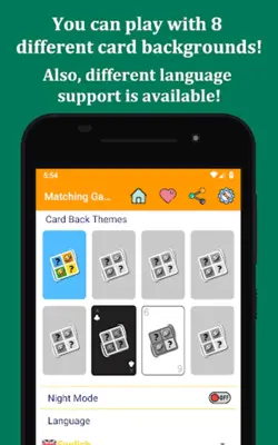 Matching Games android App screenshot 0