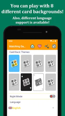 Matching Games android App screenshot 12