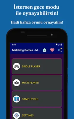 Matching Games android App screenshot 1