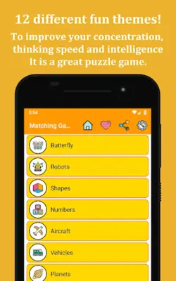 Matching Games android App screenshot 2