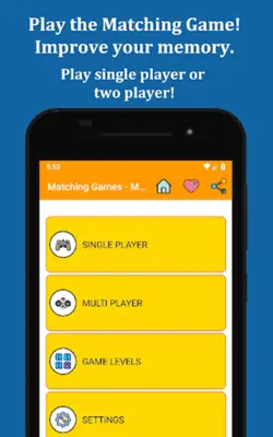 Matching Games android App screenshot 5